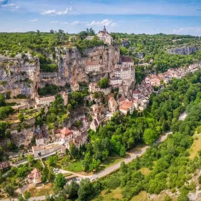 220222 Vue aérienne de Rocamadour © Christophe Bouthé - Agence Vent d'Autan 190916-174838