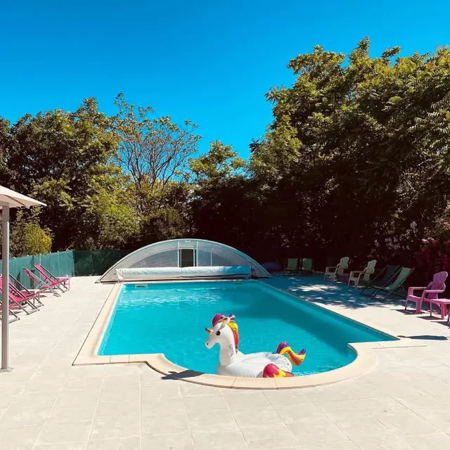 piscine et licorne
