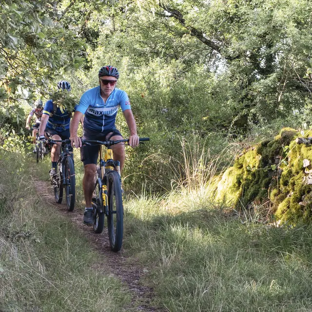 VTT sur les Causses à Marcilhac-sur-Célé