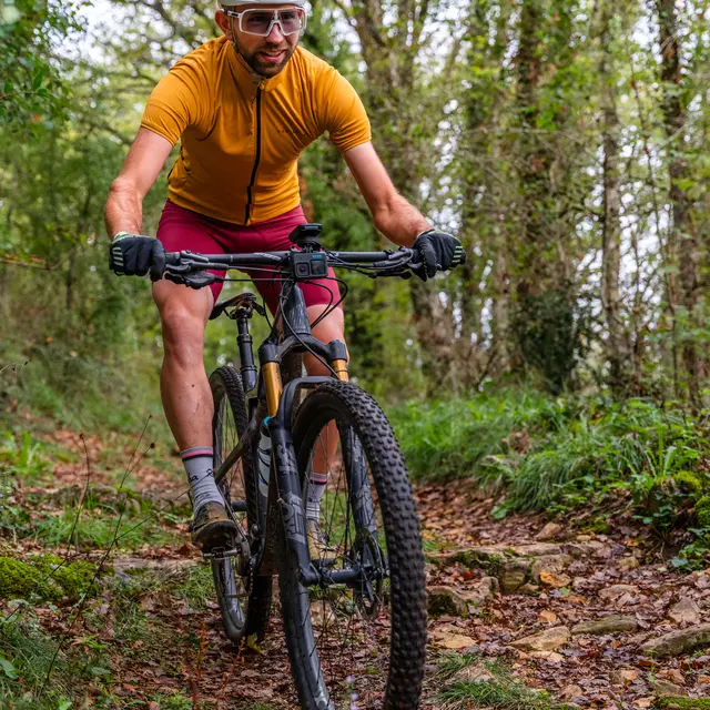 VTT près de Figeac en automne
