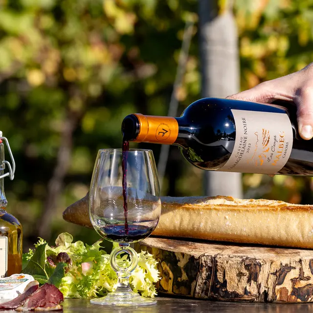 Pique-nique avec des produits du terroir