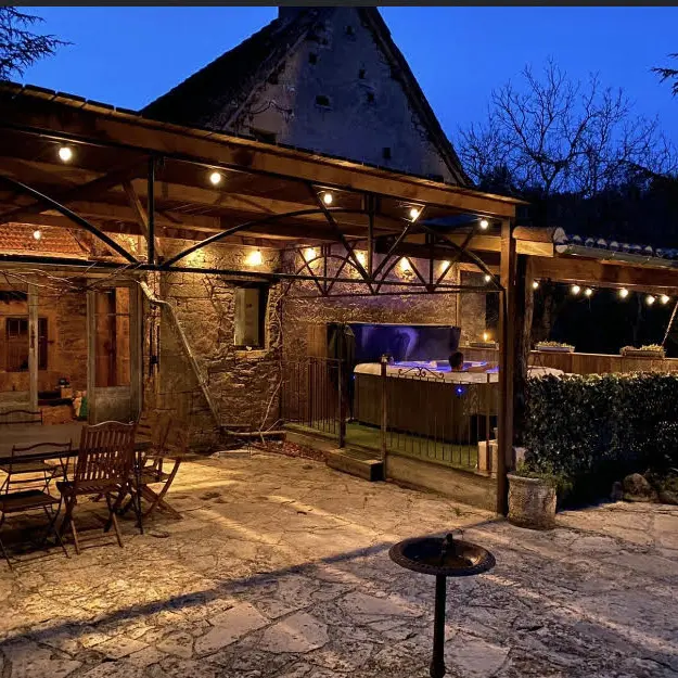 terrasse allumee