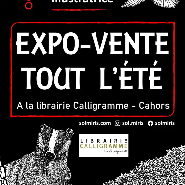thumbnail_Expo-vente Librairie Calligramme - Solmiris