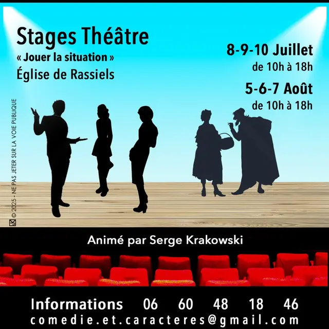 thumbnail_Flyer-Stages-Juillet-Aout-Serge Krakowski-comedie-et-Caracteres-2025