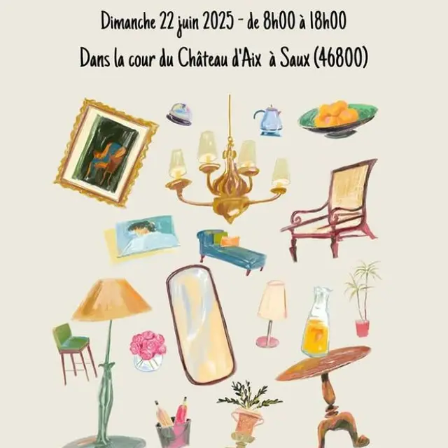thumbnail_vide grenier chateau d'Aix