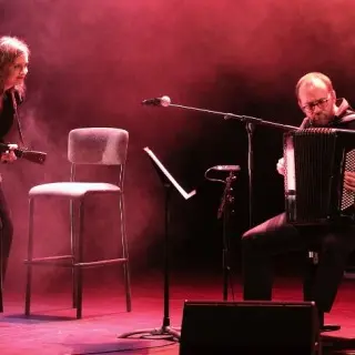 Agathe Peyrat et Pierre Cussac