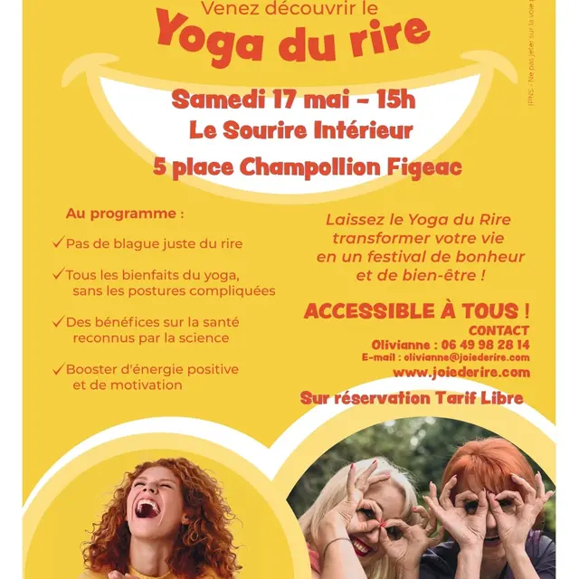 yoga rire