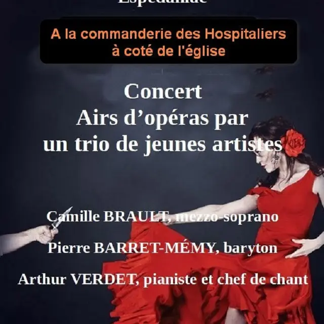 Concert Espédaillac airs d'opéra