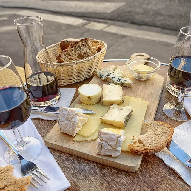vin fromage