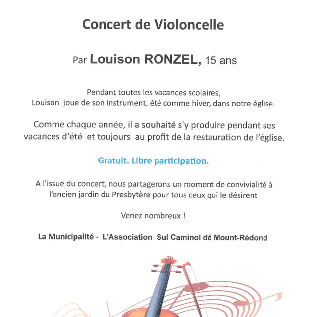 concert violoncelle