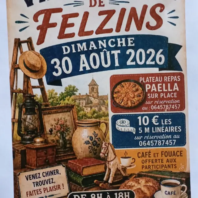 vide grenier felzins 30-08