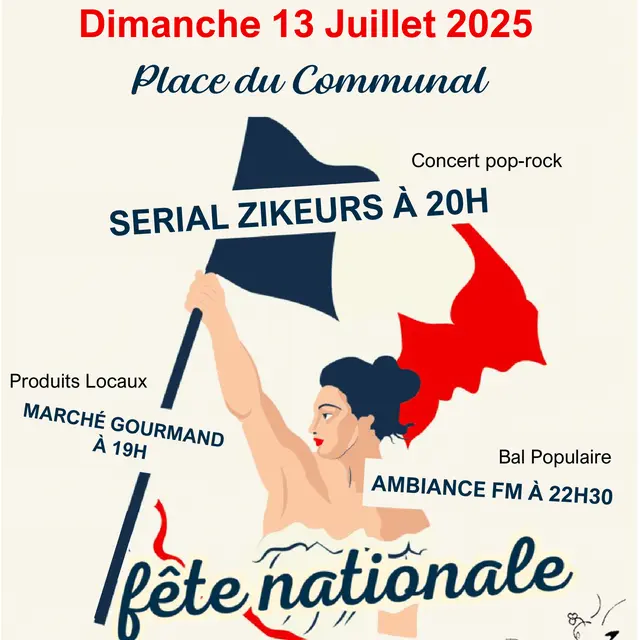 AFFICHE FACEBOOK 14 JUILLET 2025