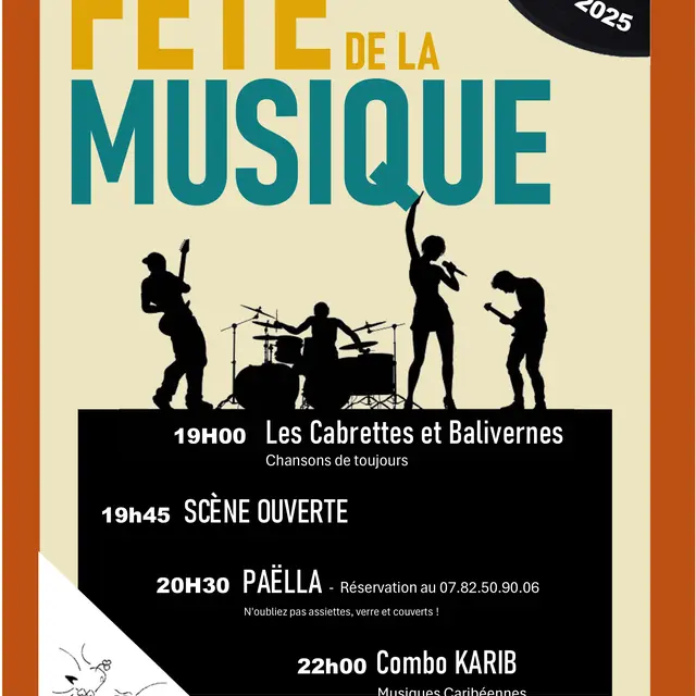 AFFICHE FACEBOOK FETE DE LA MUSIQUE 2025