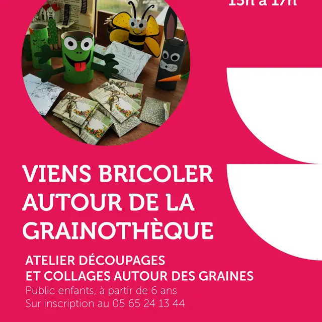 Affiche Atelier Grainothèque