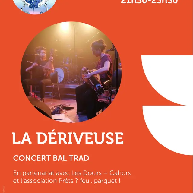 Affiche Bal Trad La Dériveuse 25 VAL