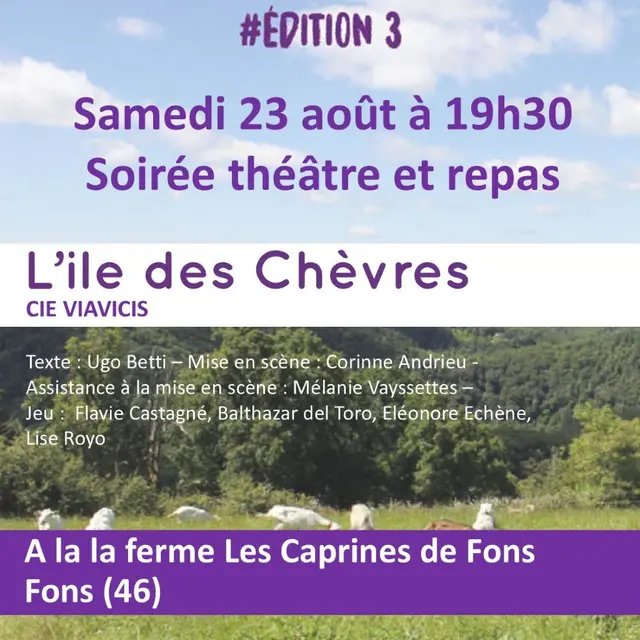 Affiche Caprines de Fons - 23-08-25