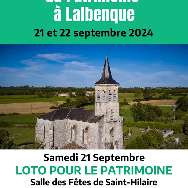 Flyer Journées Européennes du Patrimoine 2024 - 2