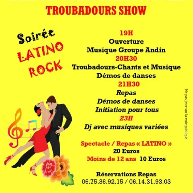 soirée latino rock