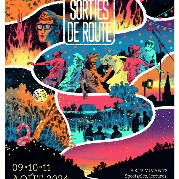 Affiche Sorties de route