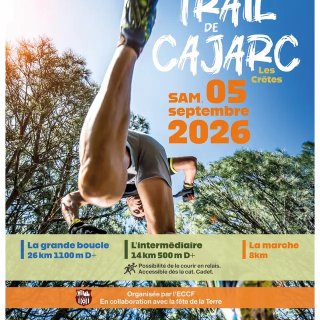 Affiche Trail de Cajarc