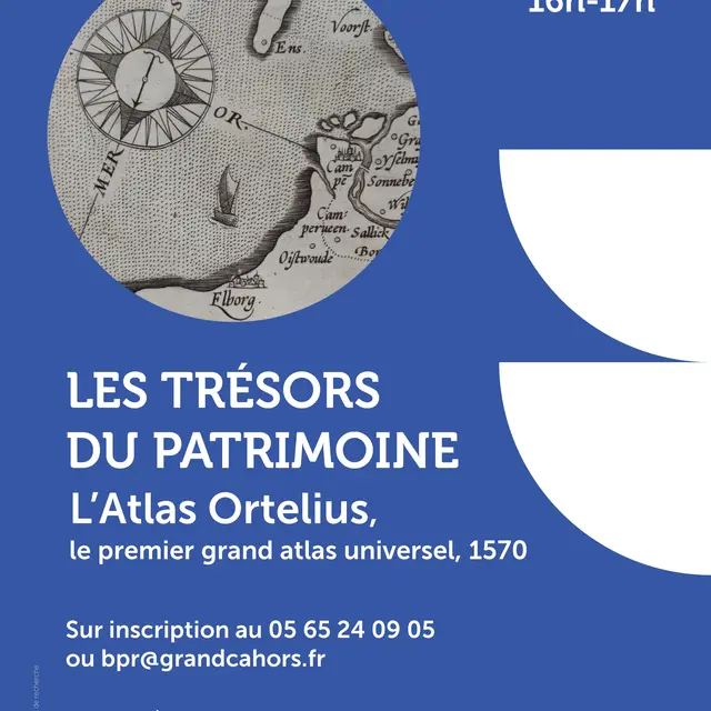 Affiche Trésors pat Ortelius avril25
