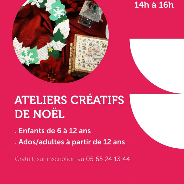 Affiche ateliers creatifs GC 252461726412761576157