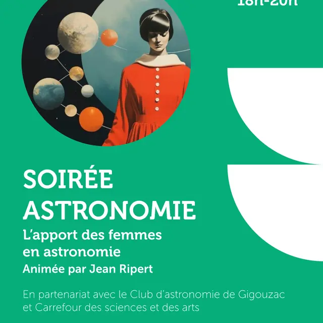 Affiche astronomie Femmes et astro mars25
