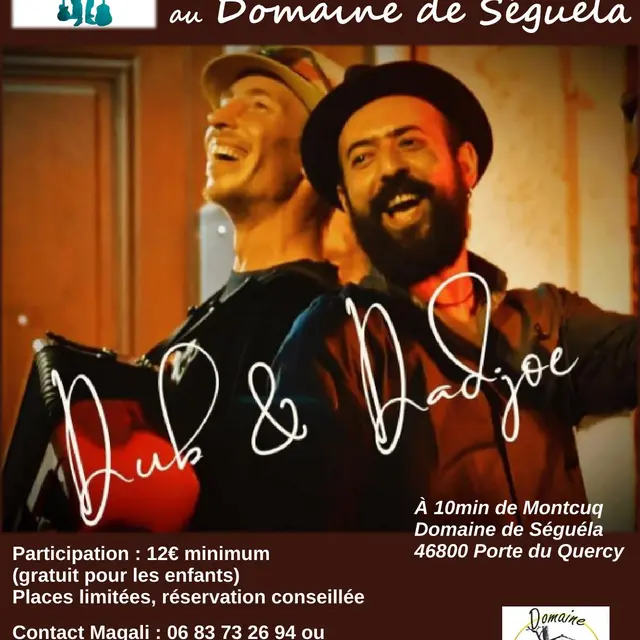 Affiche concert Dub&Dajoe
