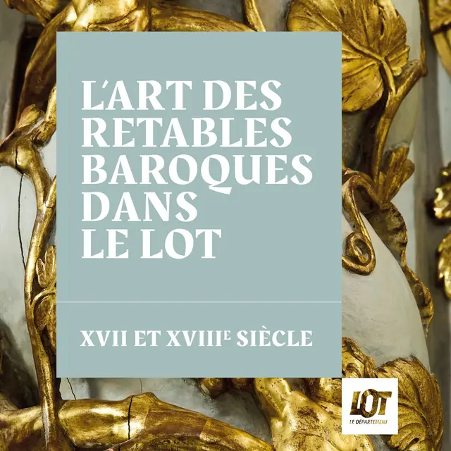 Affiche exposition l'Art des retables baroques