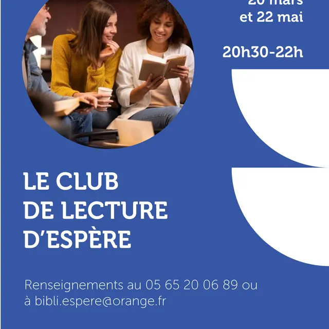 Affiche espere club -mars et mai 25