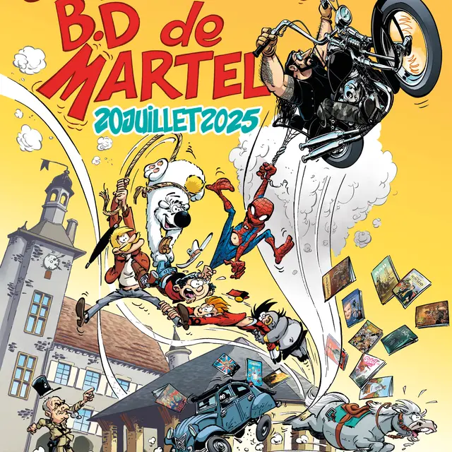 Affiche festival BD Martel 33ème édition