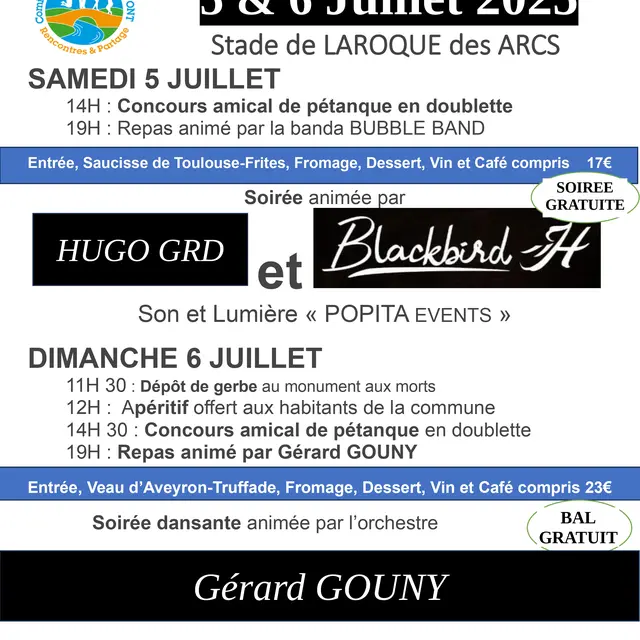 Affiche fête Laroque des Arcs 2025_page-0001