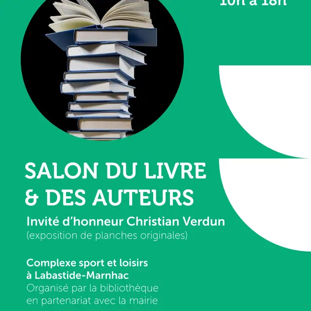 Affiche salon Labastide Marnhac 16mars2025 invité