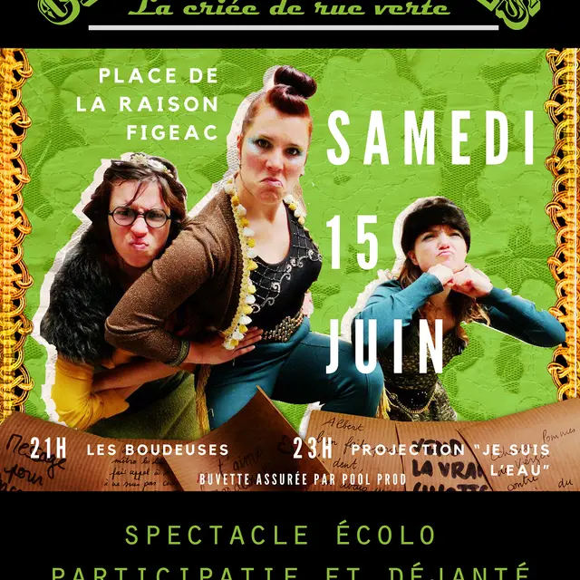 soirée théâtrale, les boudeuses 