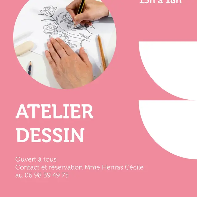 Affiches atelier dessin2