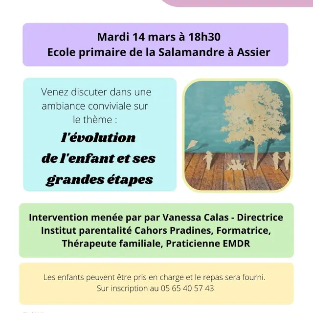 Apéro des parents_evolution de l'enfant et ses grandes étapes