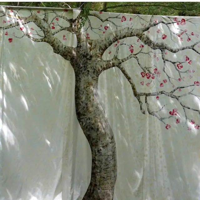 Arbre fleuri