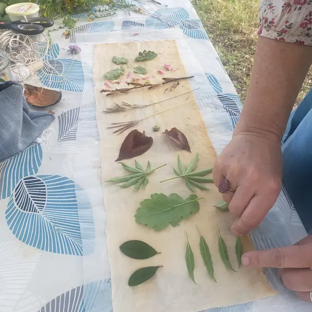 Atelier ecoprint  - M.A.Nature - PERN