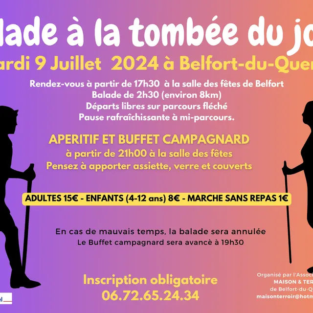 Balade à la tombée du jour - 1