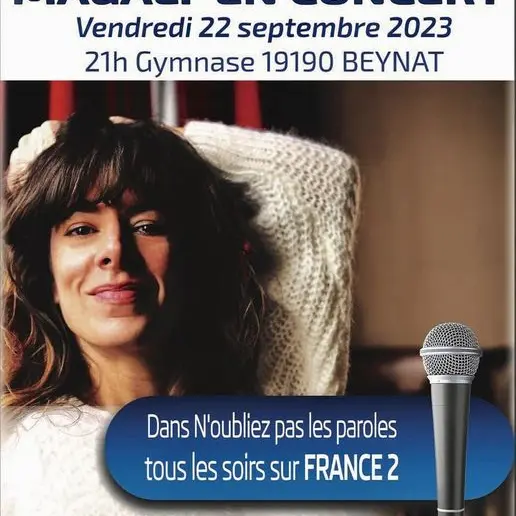 Beynat Magali en Concert