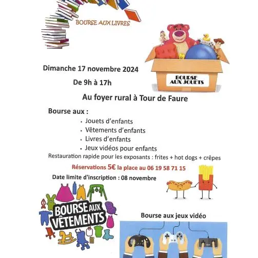 Bourse aux jouets