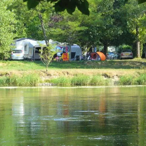 Camping-Le saulou-vue Dordogne