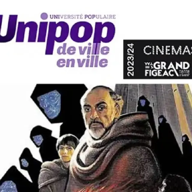 Ciné conférence, UNIPOP ,  Le nom de la rose