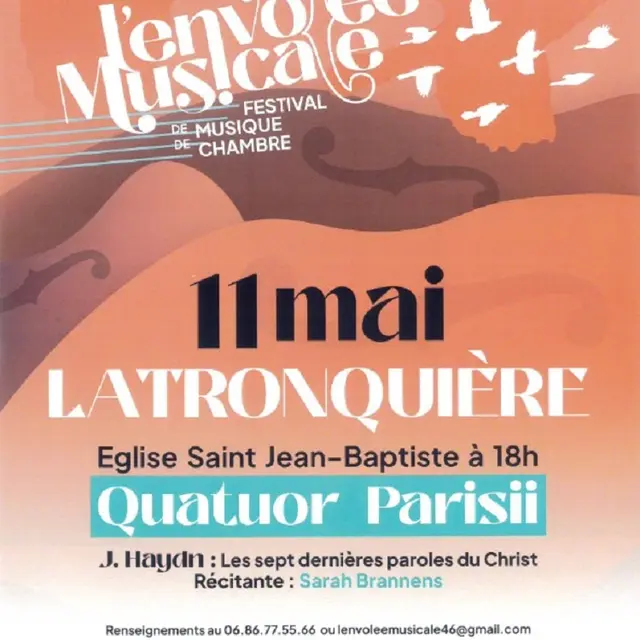 affiche concert latronquière