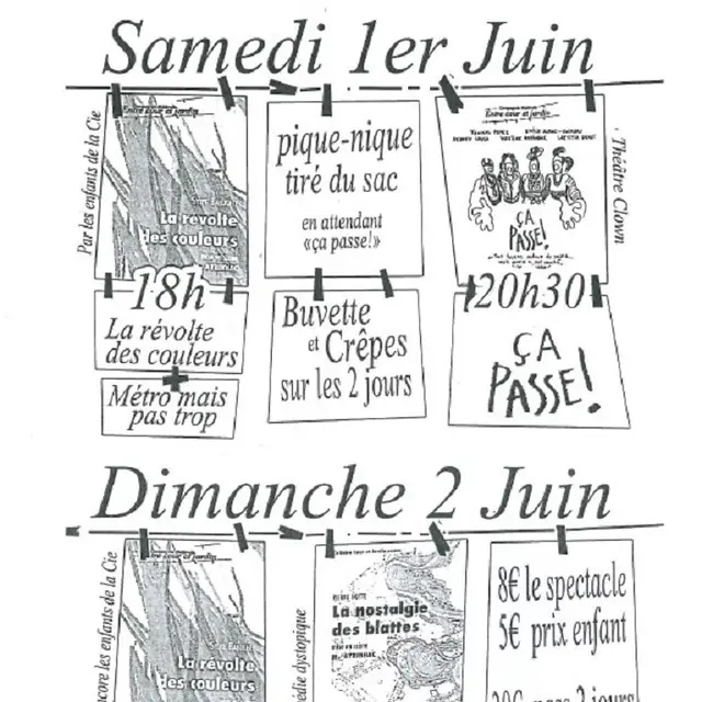 Théâtre Fête de la compagnie Entre Cour et Jardin