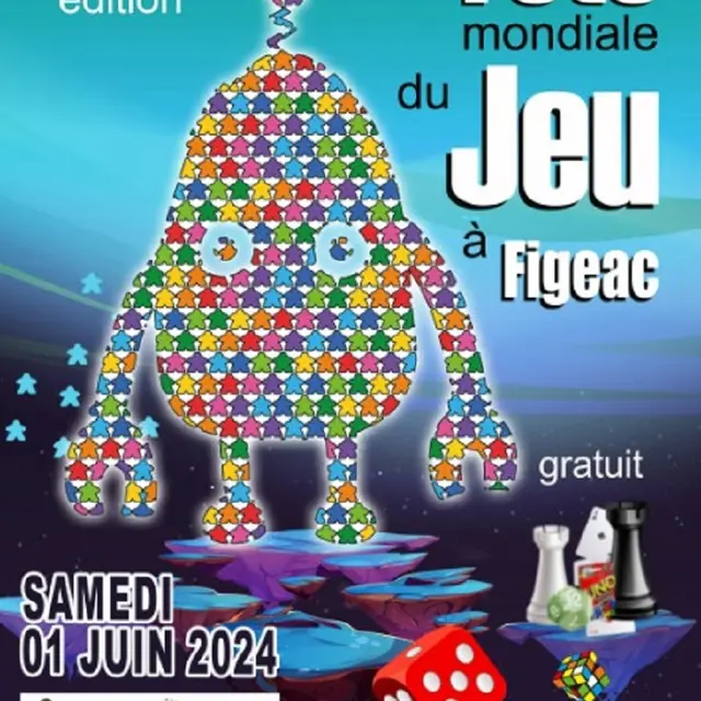 24éme éditions de la Fête Mondiale de Jeu.