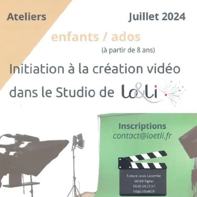 initiation création vidéo
