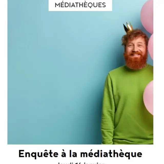 Enquête à la médiathèque
