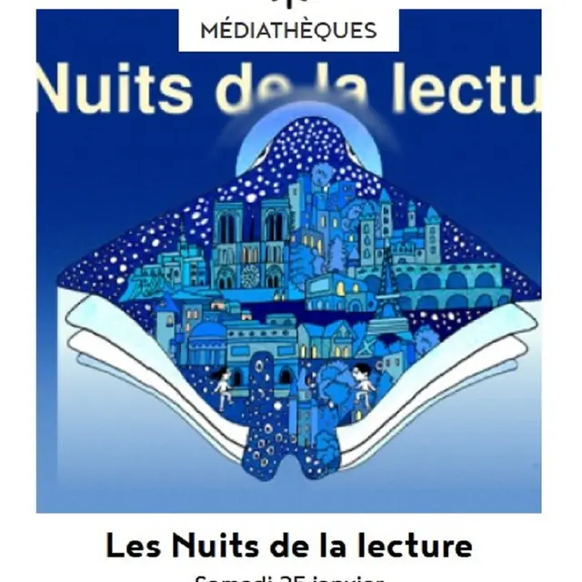 La nuit de la lecture, médiathèque Figeac