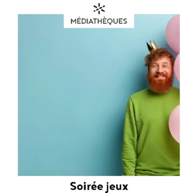Soirée jeux à la médiathèque